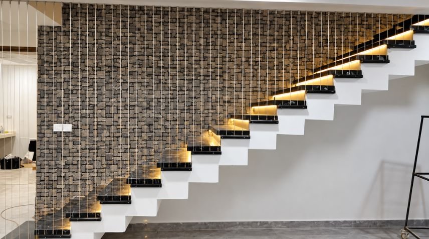 Invisible Grills for Staircase